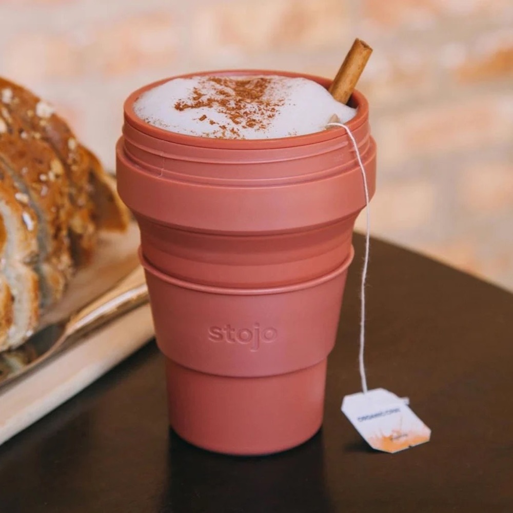 Stojo Collapsible Cup 16oz. - Nutmeg - Picture 5 of 6